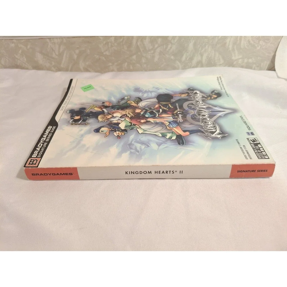 Kingdom Hearts 2 Strategy Guide- Brady Games (PlayStation 2 2005) No Poster READ